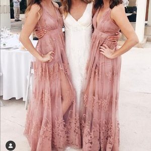 VICI collection pink dress